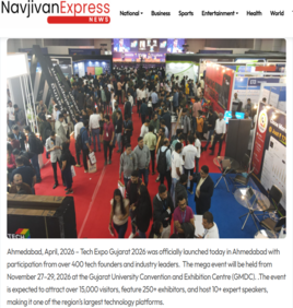 Navjivanexpress : Tech Expo Gujarat 2026 to Position Gujarat as AI Hub
