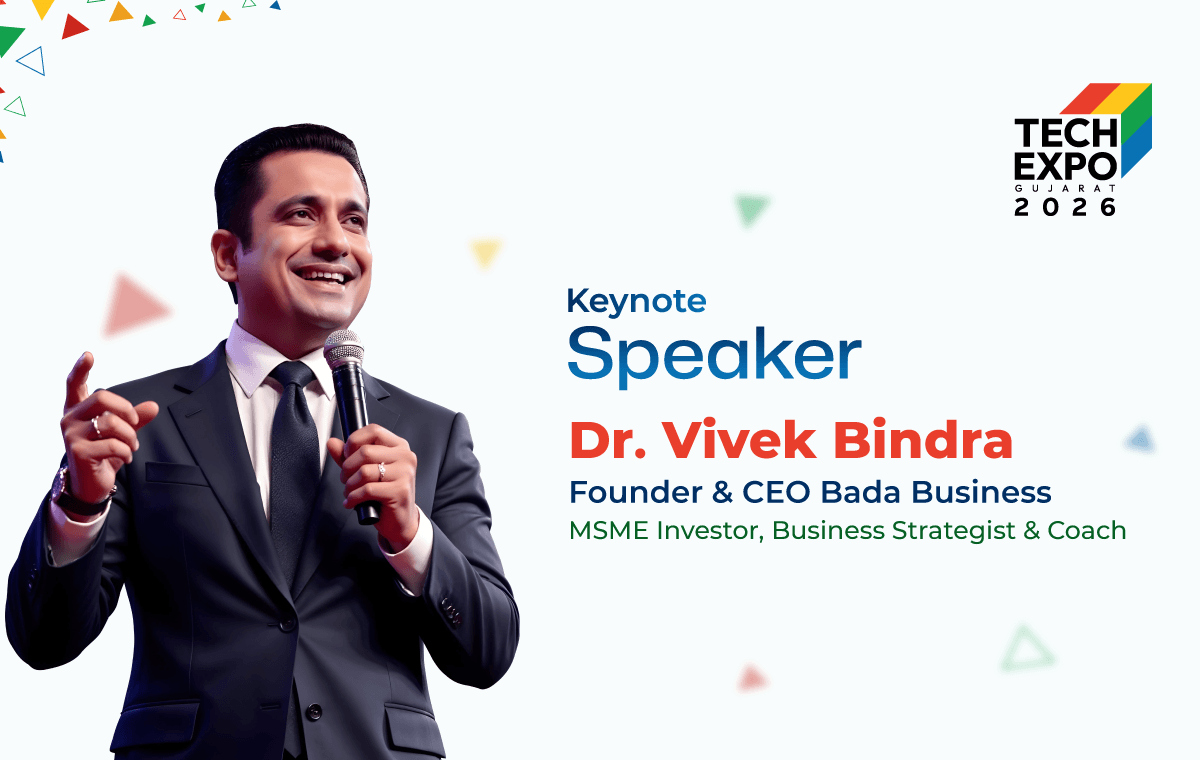 Dr. Vivek Bindra Joins Tech Expo Gujarat 2026 as a Keynote Speaker